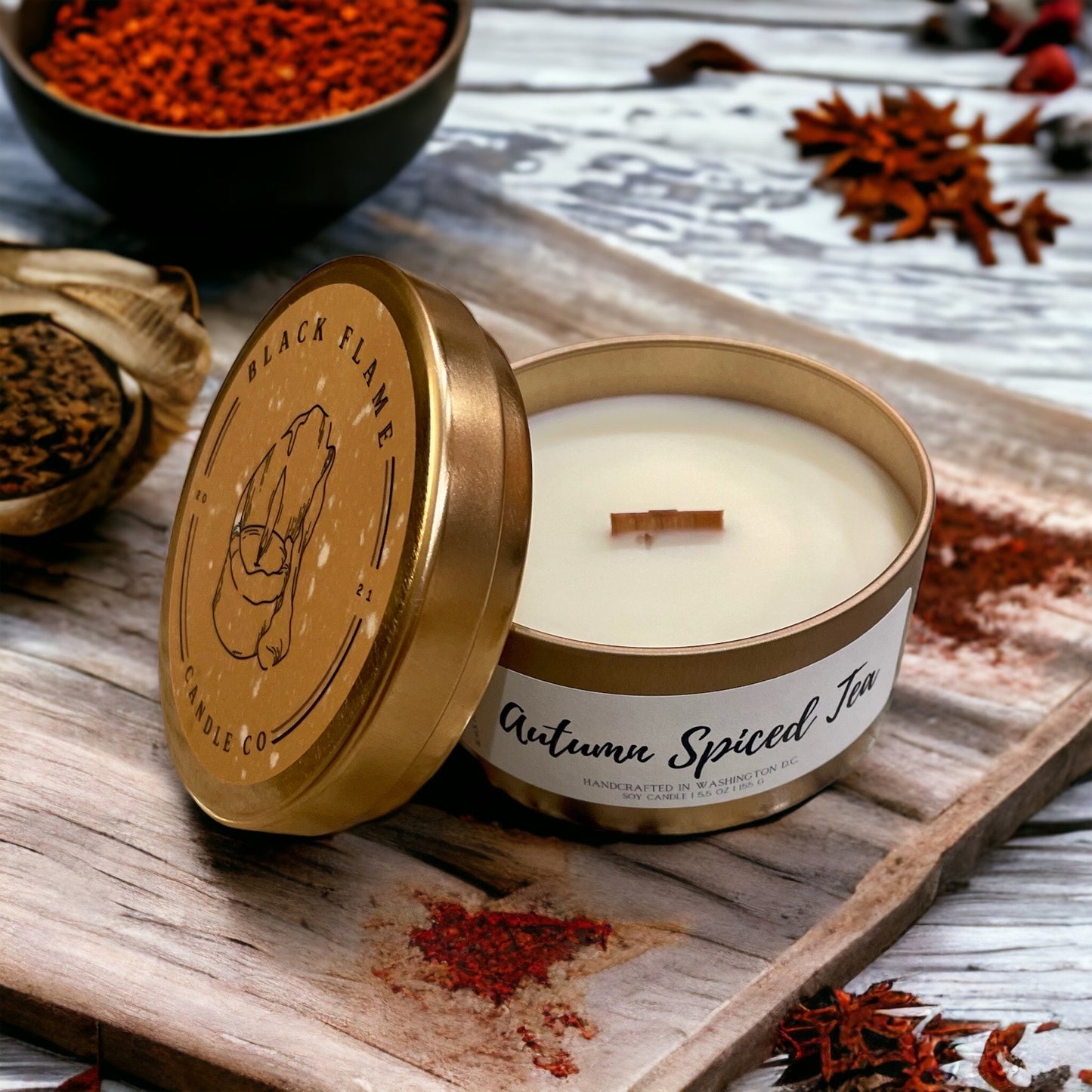 AUTUMN SPICED TEA TIN