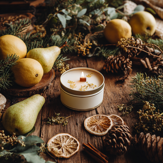 SPICED PEARS TIN